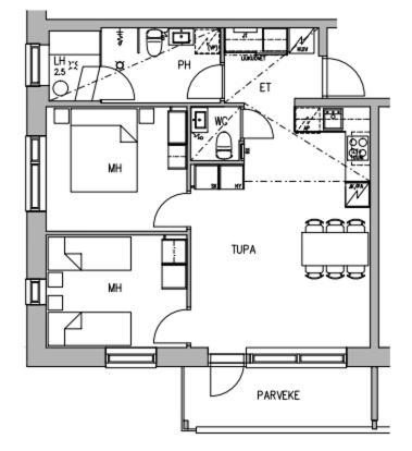 Levin Kunkku C 7 Apartment Ngoại thất bức ảnh